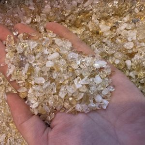 Reiki Crystal Set – Citrine & Quartz Polished Stones