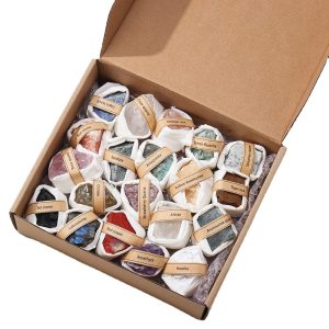 Rough Crystal Stone Mix – Rose Quartz & Assorted