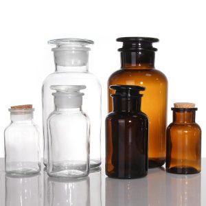 Amber Glass Storage Bottles – 60-1000ml (Set)