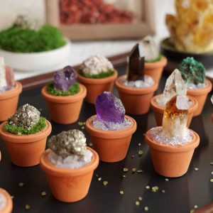 Healing Crystal Stone Set – Amethyst & Quartz