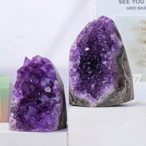 Large Amethyst Cluster – Statement Piece